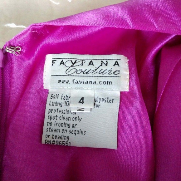 Faviana Couture Gown for Prom/Gala/Formal - Picture 4 of 6